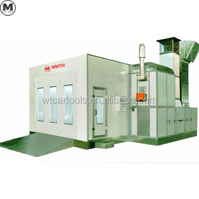 Orange Diesel Spray Paint Booth для покраски транспортных средств в оранжевом цвете и эффективности