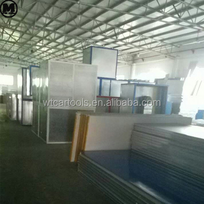 Orange Diesel Spray Paint Booth для покраски транспортных средств в оранжевом цвете и эффективности