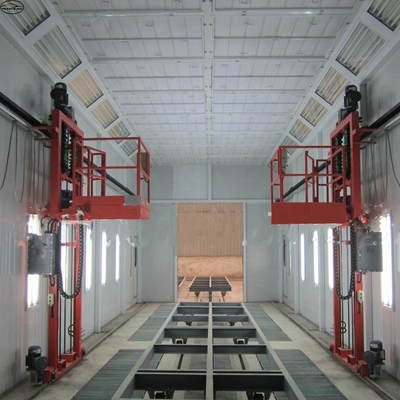 Дизельный горелка грузовик распылитель кабины 220V 39KW с светодиодным светом и 11KW вентиляторов