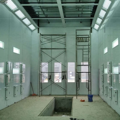 Дизельный горелка грузовик распылитель кабины 220V 39KW с светодиодным светом и 11KW вентиляторов