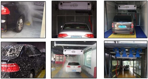 Ощутите удобство автоматической автомойки без прикосновения U8 с смывом шампунем