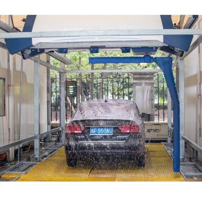 Синяя полная автоматическая система автомывки без прикосновения WT390 380V безопасная работа