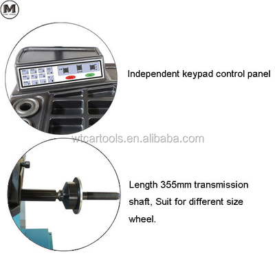 80кг WRB-085 LCD дисплей умный балансировщик шин для 30" ремня