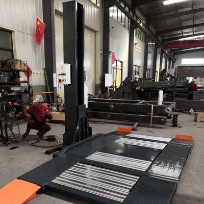 Четырехстоечный парковочный подъемник для автомобильного лифта, 12 единиц загрузки, низкая стоимость обслуживания