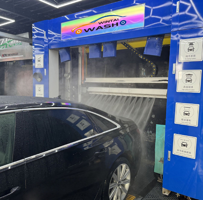 Автоматическая машина для стирки автомобилей Matel с системой сушки и колёсными щетками 3500 кг