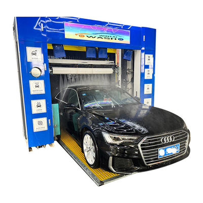 Автоматическая система промывки автомобилей с переворачиванием