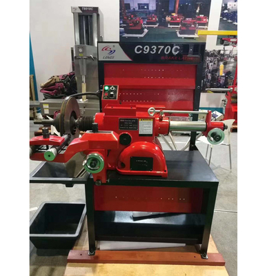 350кг 0,75кв Машина для резки тормозных барабанов C9370C 3 скорость шпинделя регулируемая
