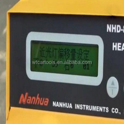 Стальной NHD-8101 тестер фары с функцией лазерного выравнивания 59 см ширина