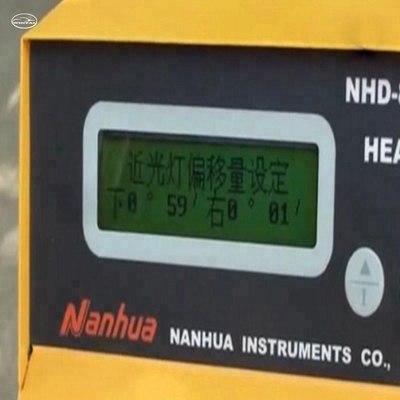 NHD-8000 Автомобильные фары Тестер Центральная высота 130 см 220в 50hz Для всех автомобилей