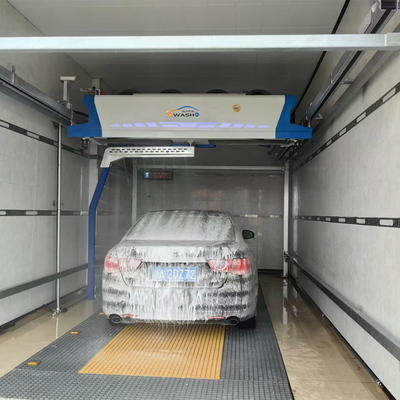 120 бар Полностью автоматическая машина для стирки автомобилей Автомобиль 4 воздушные сушилки Умывание Вода Система рециркуляции 360 касания Бесплатная машина для стирки автомобилей 24-часовое обслуживание Автоматический робот для стирки автомобилей