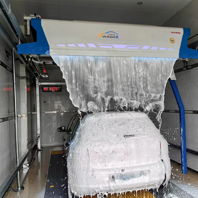 6 воздушных сушилки Бесприкосновные Автоматическая автомойка 24-часовой сервис Автомобильная мылка Водоотведение Система 100-130 бар Водяная машина с обратным осмосом