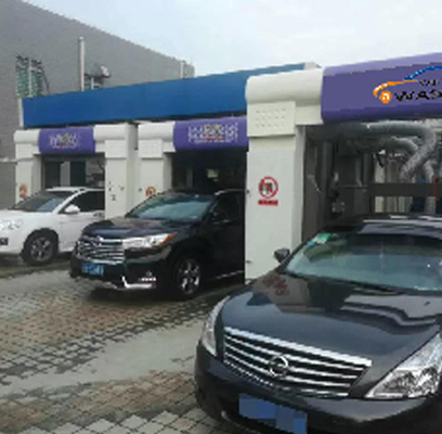 Автоматическая машина для стирки автомобилей с 14 щетками