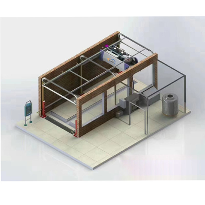 Портальная автомойка из нержавеющей стали 304, автоматическая бесконтактная роботизированная автомойка