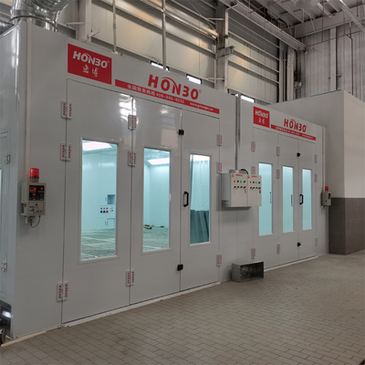 Автомобильная покрасочная камера, одобренная CE, стенд для бамперов кузова автомобиля с вентилятором европейского типа, комната для смешивания краски для автомобилей