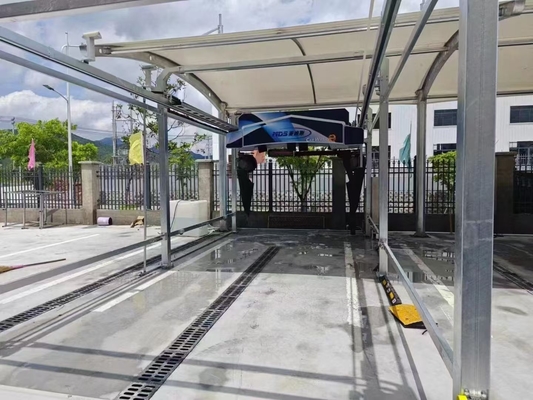 360-градусная автомойка  Оборудование для бесконтактной мойки высокого давления  Автоматическая автомоечная машина 360