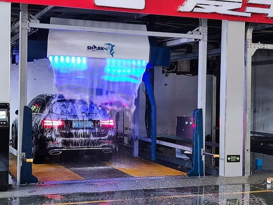 Три оси движущиеся без прикосновения Автомобильная стиральная машина высокое давление смывания воды 360 Автомойка без прикосновения