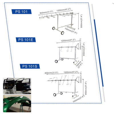 Автомобильная стойка для покраски, используемая в кабине для распыливания автомобилей для автомастерской