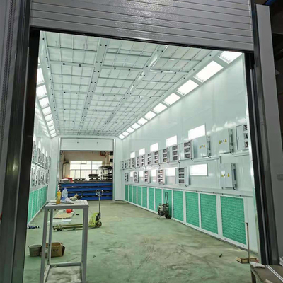 OEM индивидуальное промышленное отделение для покраски металлического порошкового покрытия 15000 мм