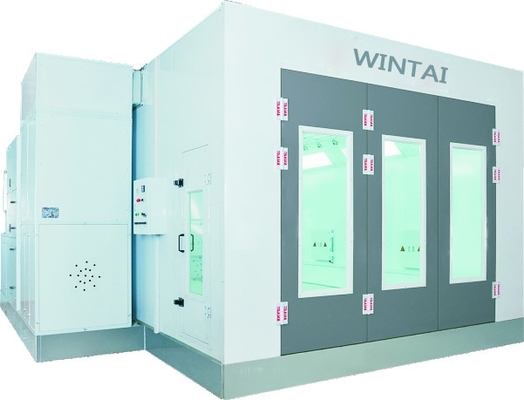 Дешевая покрасочная камера для автомобилей с инфракрасным обогревом для кузовного цеха