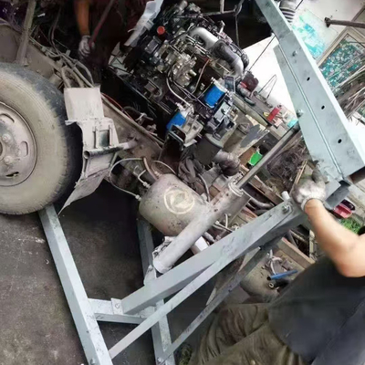 Пневматический складной гаражный кран для двигателя 2т