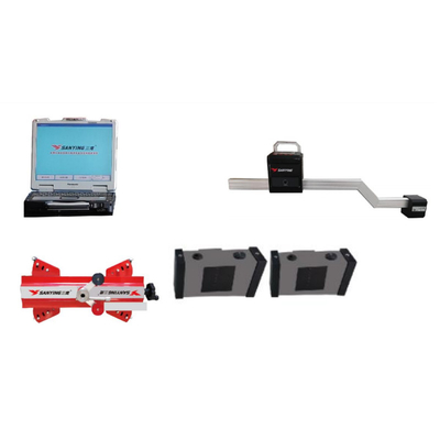 CCD машина для выравнивания колес грузовика с экраном LCD оборудование для выравнивания колес автобуса тяжелая машина для выравнивания колес