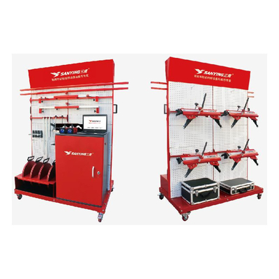 Система коммерческого выравнивания колесных осей на основе камеры, использующая технологию беспроводной передачи данных Bluetooth 2,4 ГГц. Оборудование для выравнивания колес автобусов. Стенд для регулировки углов установки колес для грузовых автомобилей.