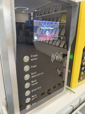 Самообслуживание Автомобильная машина для стирки, из нержавеющей стали 304 Скрин Сплит Тип Многофункциональная машина для стирки автомобилей