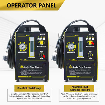 One-click brake fluid changer adjustable pressure universal for all vehicles