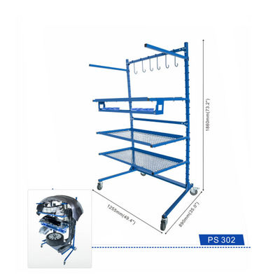 Автомобильные бамперы, стойки для краски, мастерская, реставрация краски, универсальная стойка для краски