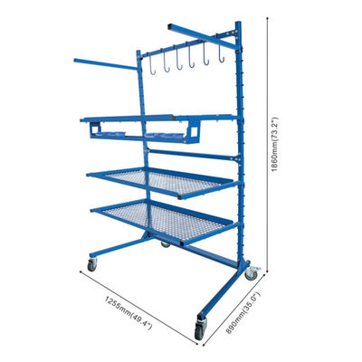 Автомобильные бамперы, стойки для краски, мастерская, реставрация краски, универсальная стойка для краски