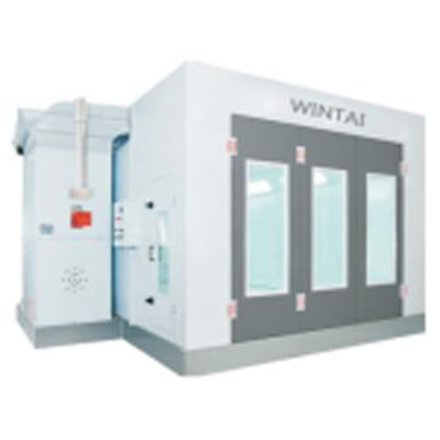 Инфракрасная система отопления для покрасочной камеры автомобилей, включая платформу