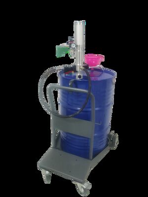 Комплект наполнения моторного масла пневматического типа с соотношением 5:1 и скоростью наполнения 6-8 л/мин для магазинов 4S